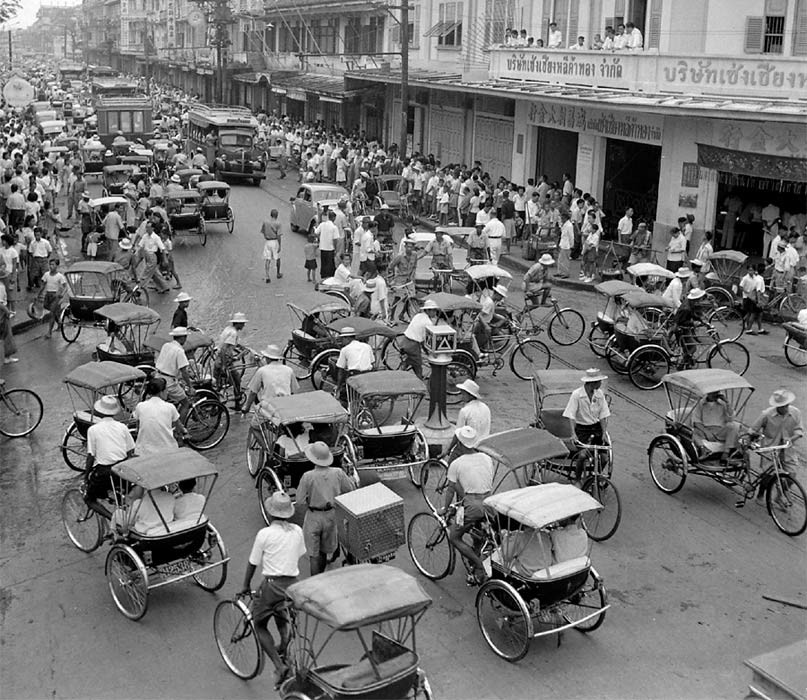 бангкок трафик тайские улицы
