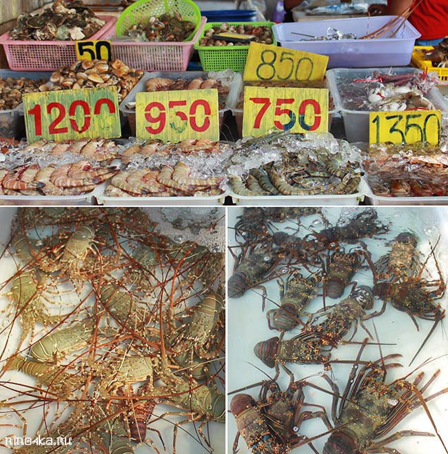 морепродукты Тайланда
