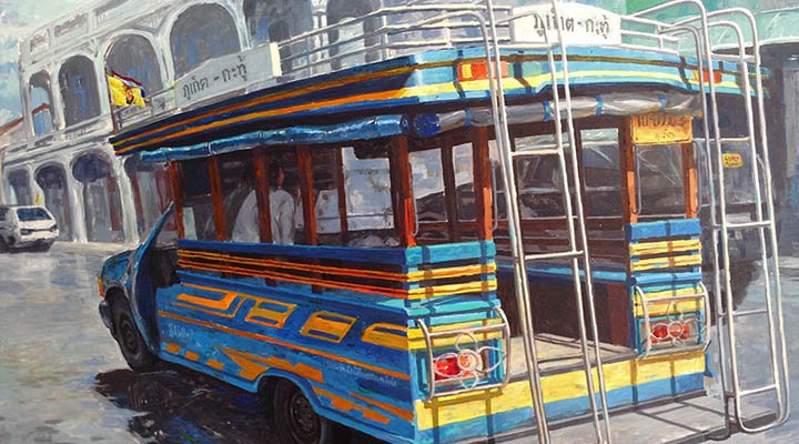 Транспорт на Пхукете, городские автобусы, общественный транспорт Патонг