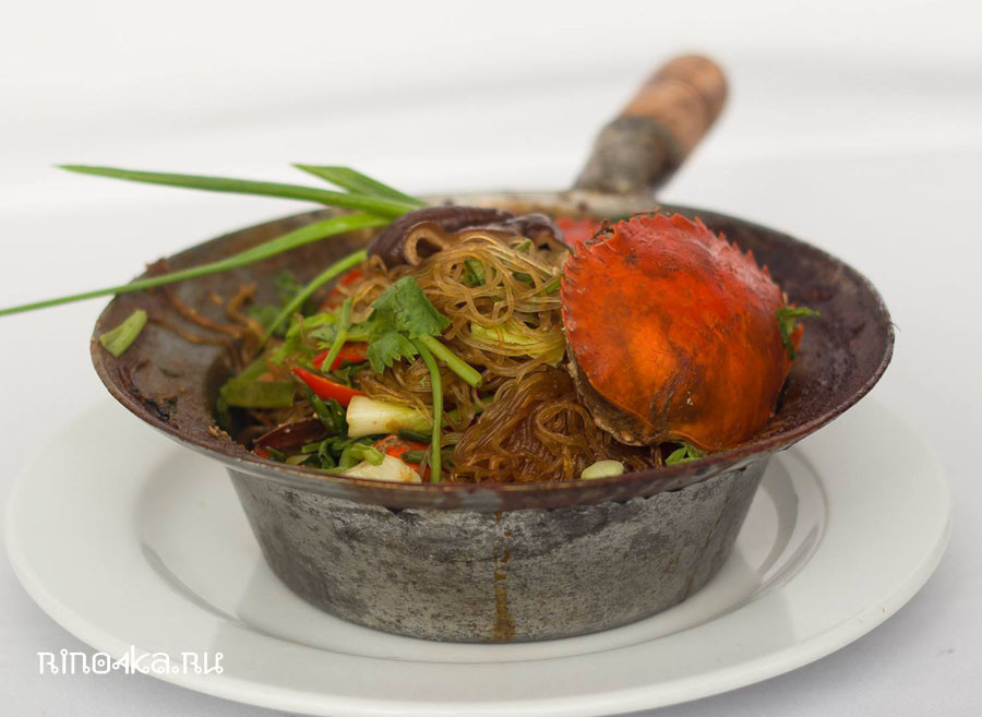 тайская кухня с морепродуктами