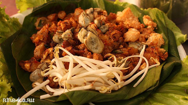 тайская кухня сырые устрицы