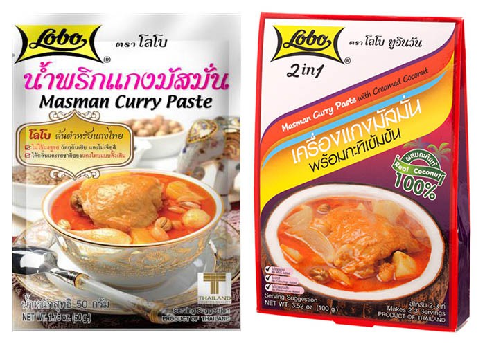 рецепты тайской кухни - массаман