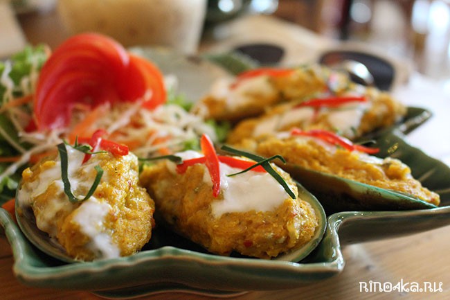 рецепты тайских блюд - хо мок пла