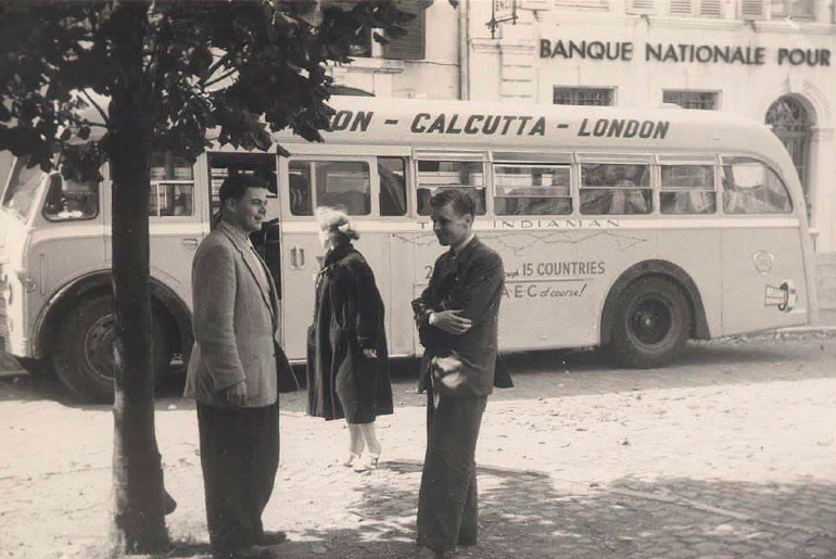автобусы лондон калькутта 1960