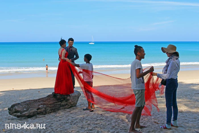 Пляж Камала, Пхукет, Таиланд - карта, отзывы, описание, достопримечательности, фото, видео