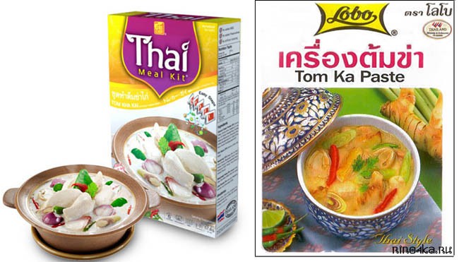 Тайский рецепт - суп том ка гай